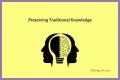 Traditional knowledge