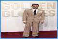 Tyler James Williams Dons Pin-striped Suit at Golden Globes 2024
